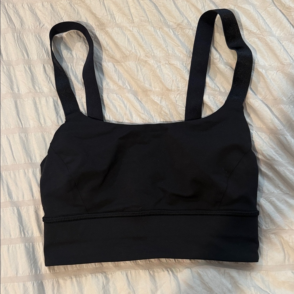 Lululemon black sports bra